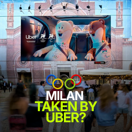 Uber Takes Over Milan Streets to Launch Milano-Cortina 2026 Olympic Sponsorship with AI-Driven OOH