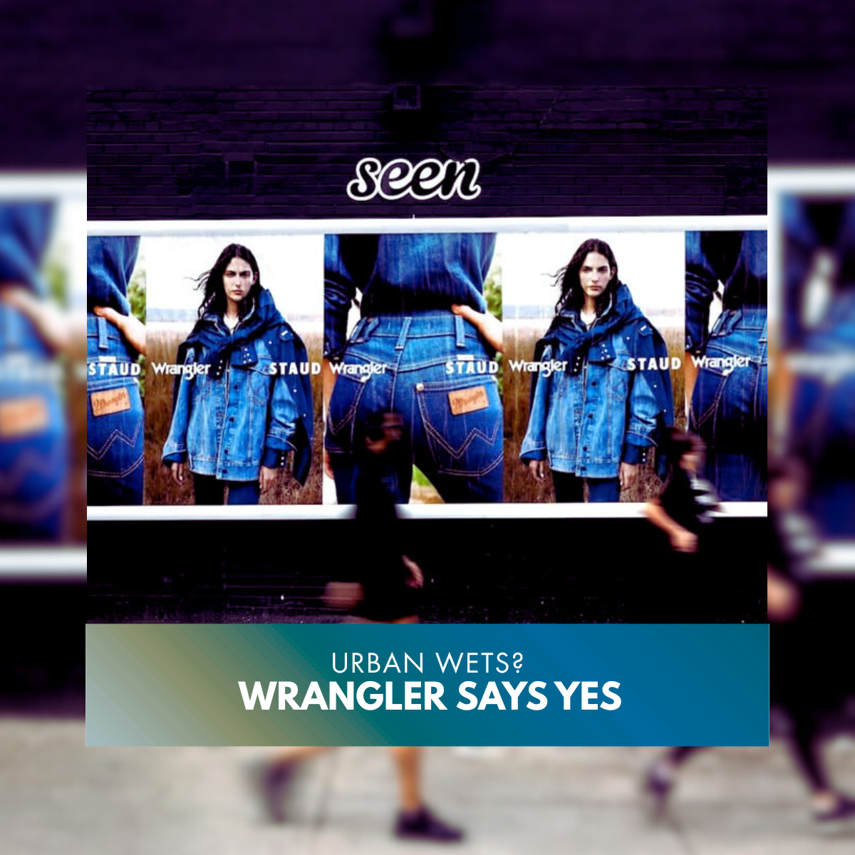 Wrangler x Staud Turn NYC Into a Fashion Frontier