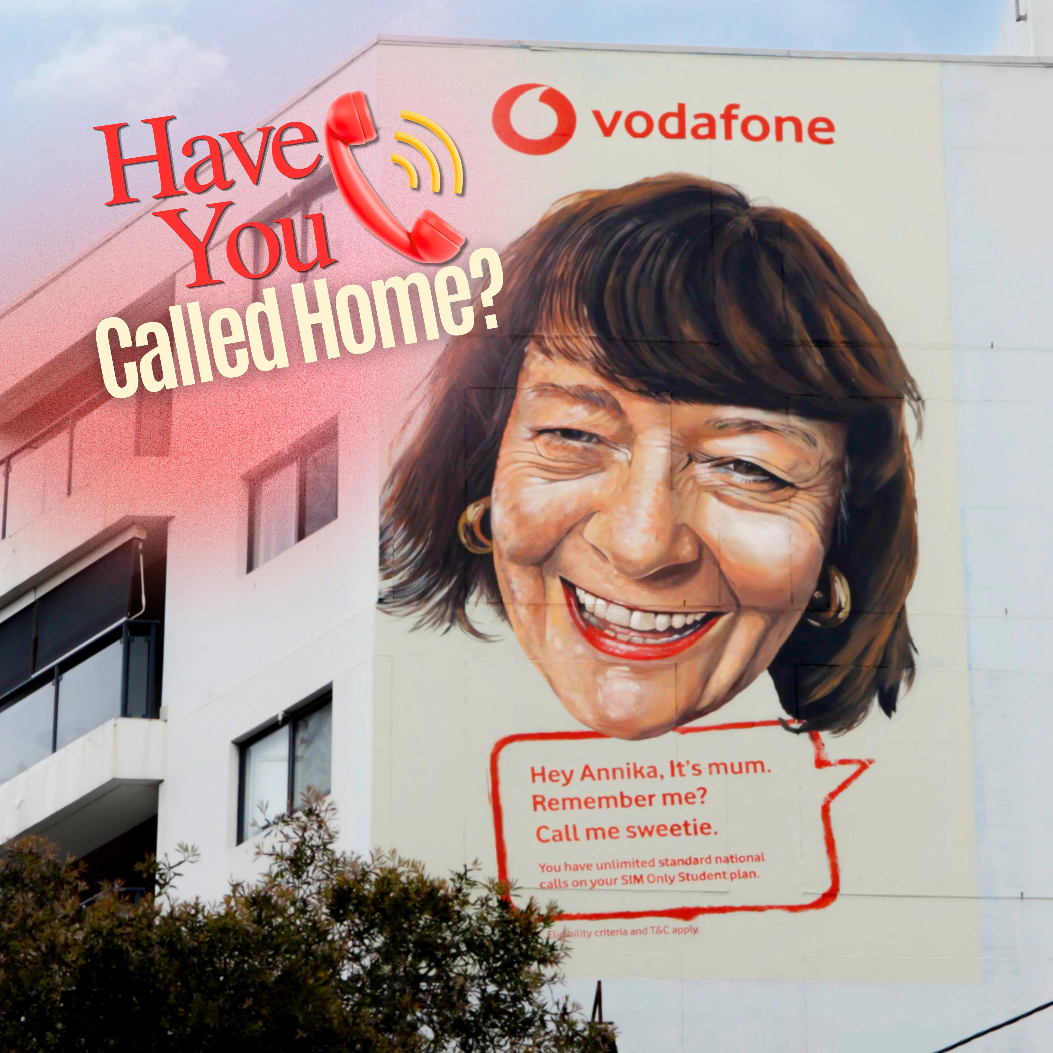Vodafone and Howatson+Company Ask Students: “Did You Get My Mural?”